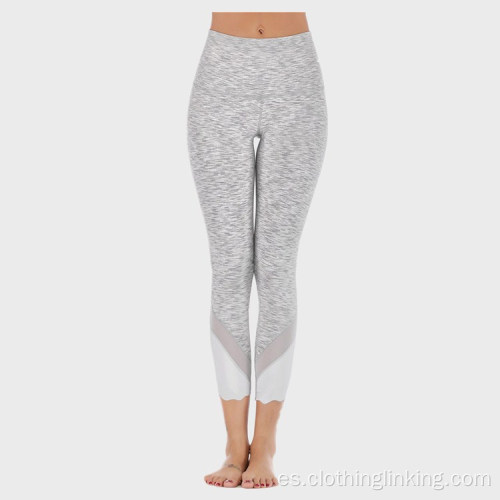 Yoga Capris Running Pantalones Entrenamiento Leggings
